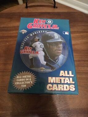 Ken Griffey, Jr. All Metal Cards Collector Tin - Blue
